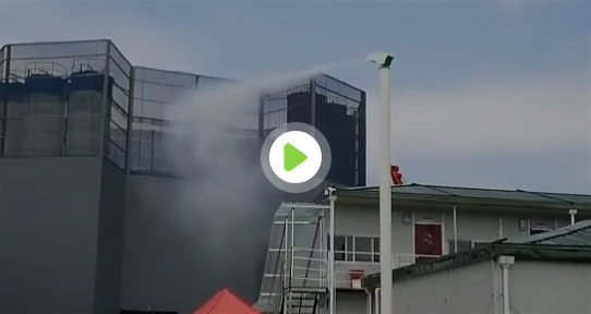 室外抑塵噴霧樁使用現(xiàn)場